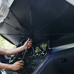 سایبان چتری آفتابگیر شیشه جلو خودرو